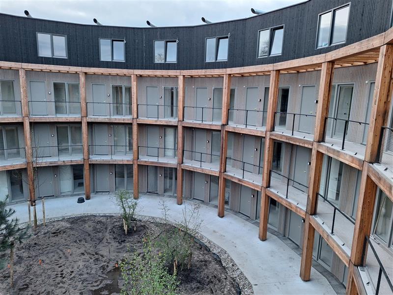 Duurzame kabelsystemen gevel Root Eindhoven