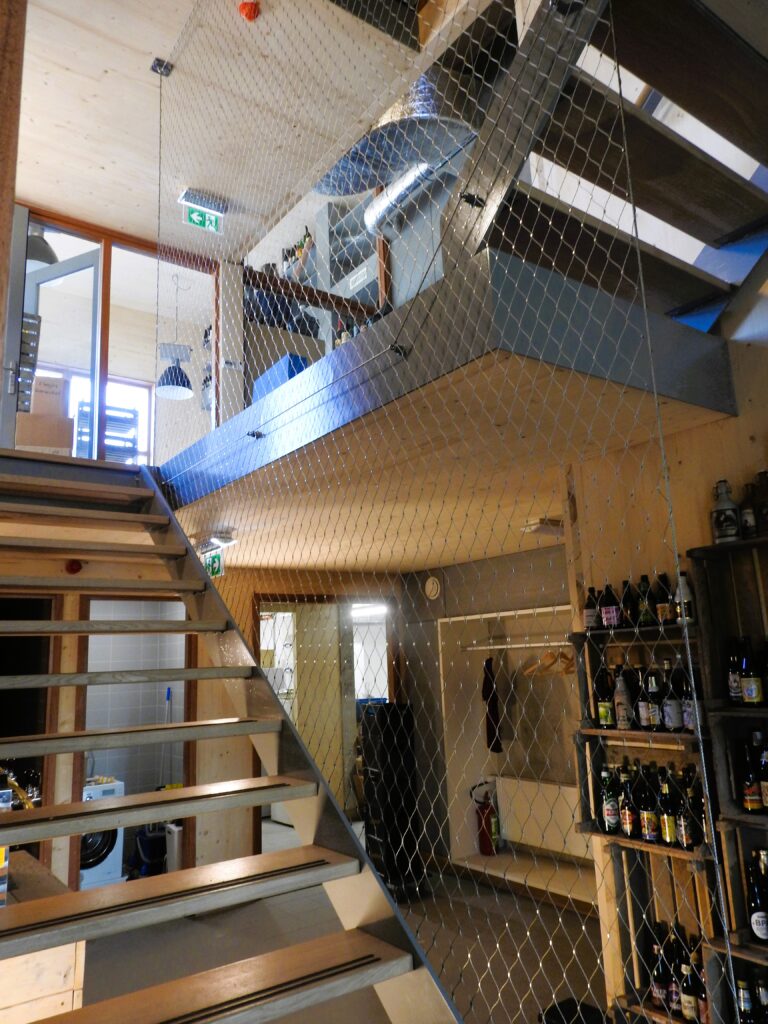 transparantie RVS staalkabelnetten